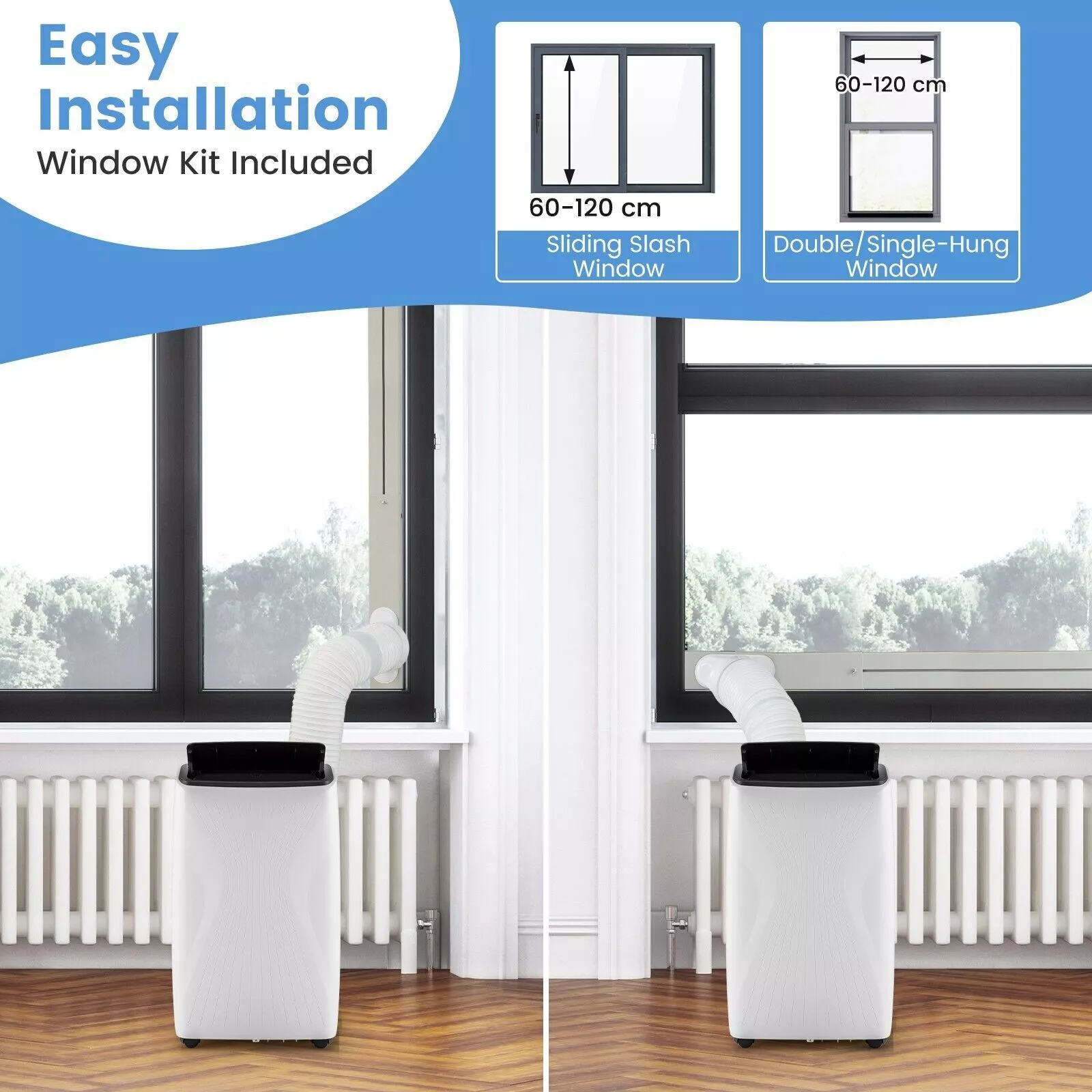 12000 BTU Portable Air Conditioner With Heater - Image 7