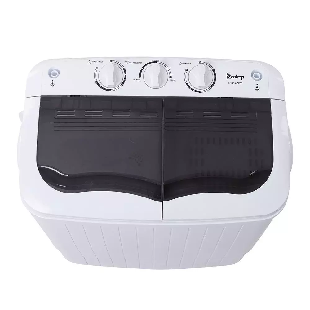 14.3lbs Twin Tub Portable Washer & Spin Dryer - Image 6