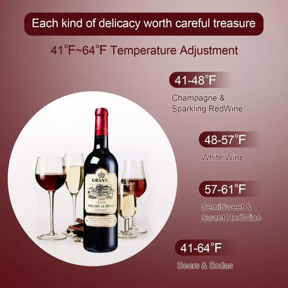 16 Bottles Wine Cooler Refrigerator - Image 7