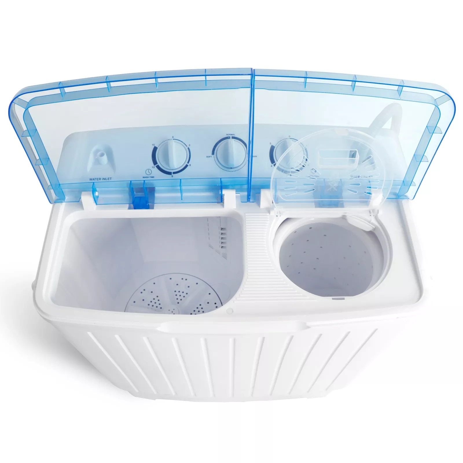 17.6lbs Twin Tub Portable Washer & Spin Dryer - Image 4