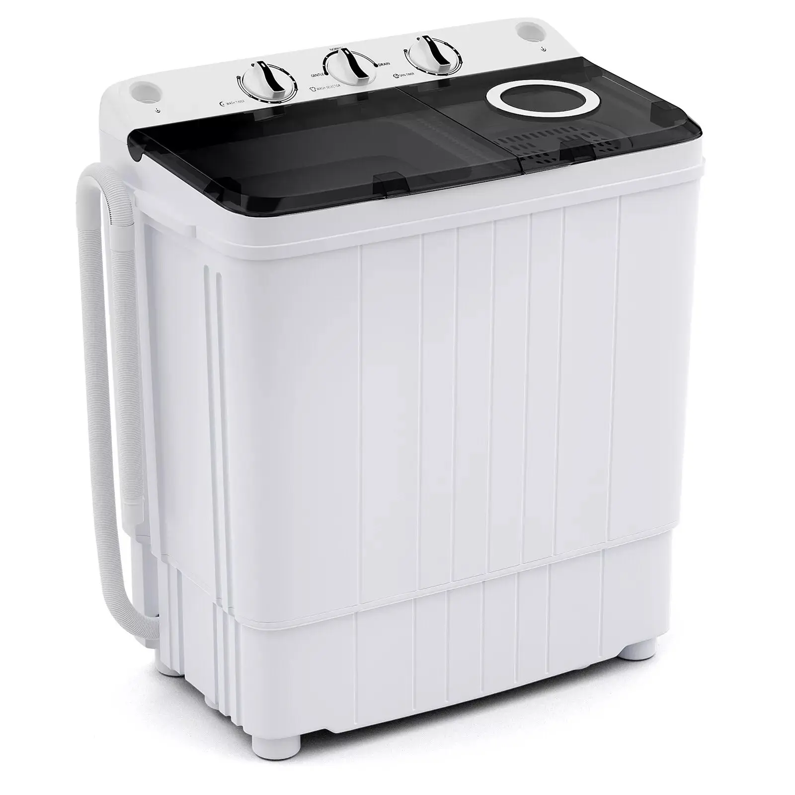 17.6lbs Twin Tub Portable Washer & Spin Dryer - Image 2