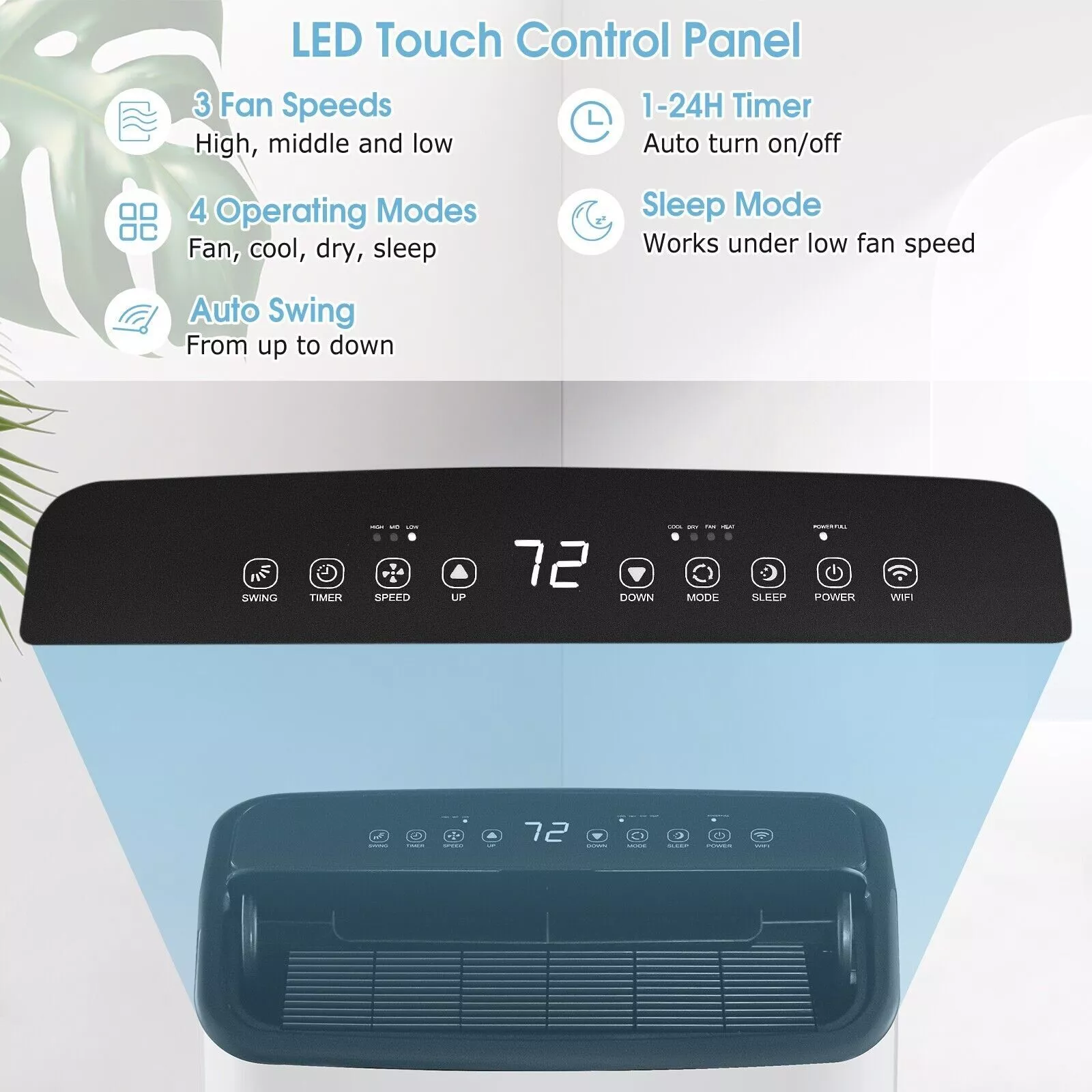 18000 BTU Portable Air Conditioner With Heater - Image 7