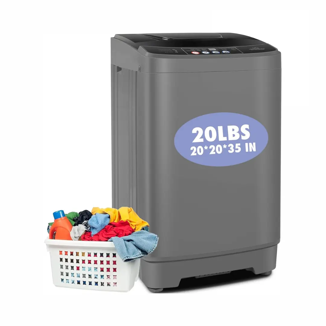 20lbs Portable Apartment Ventless Washer & Spin Dryer