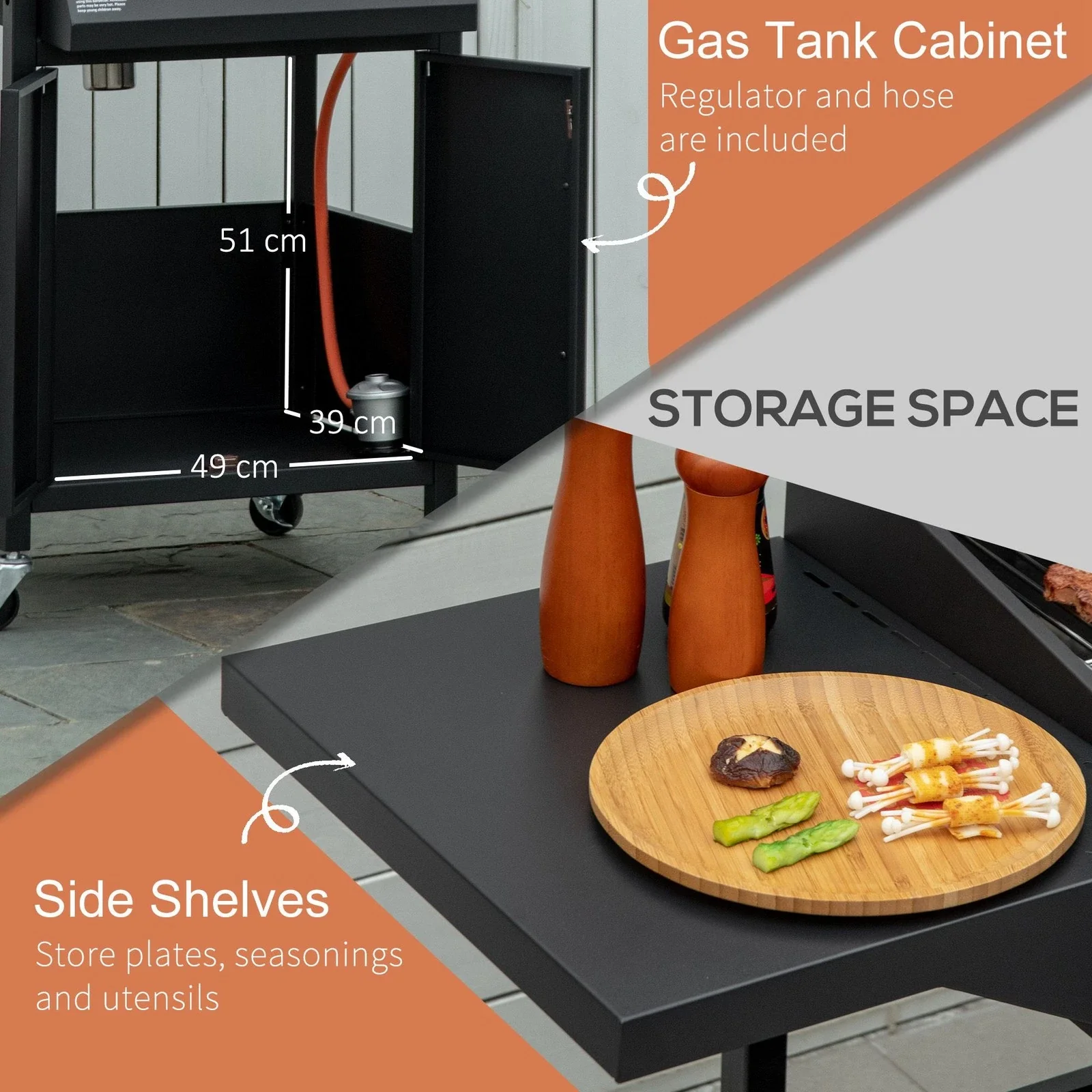3 Burner Propane Barbeque Grill - Image 5