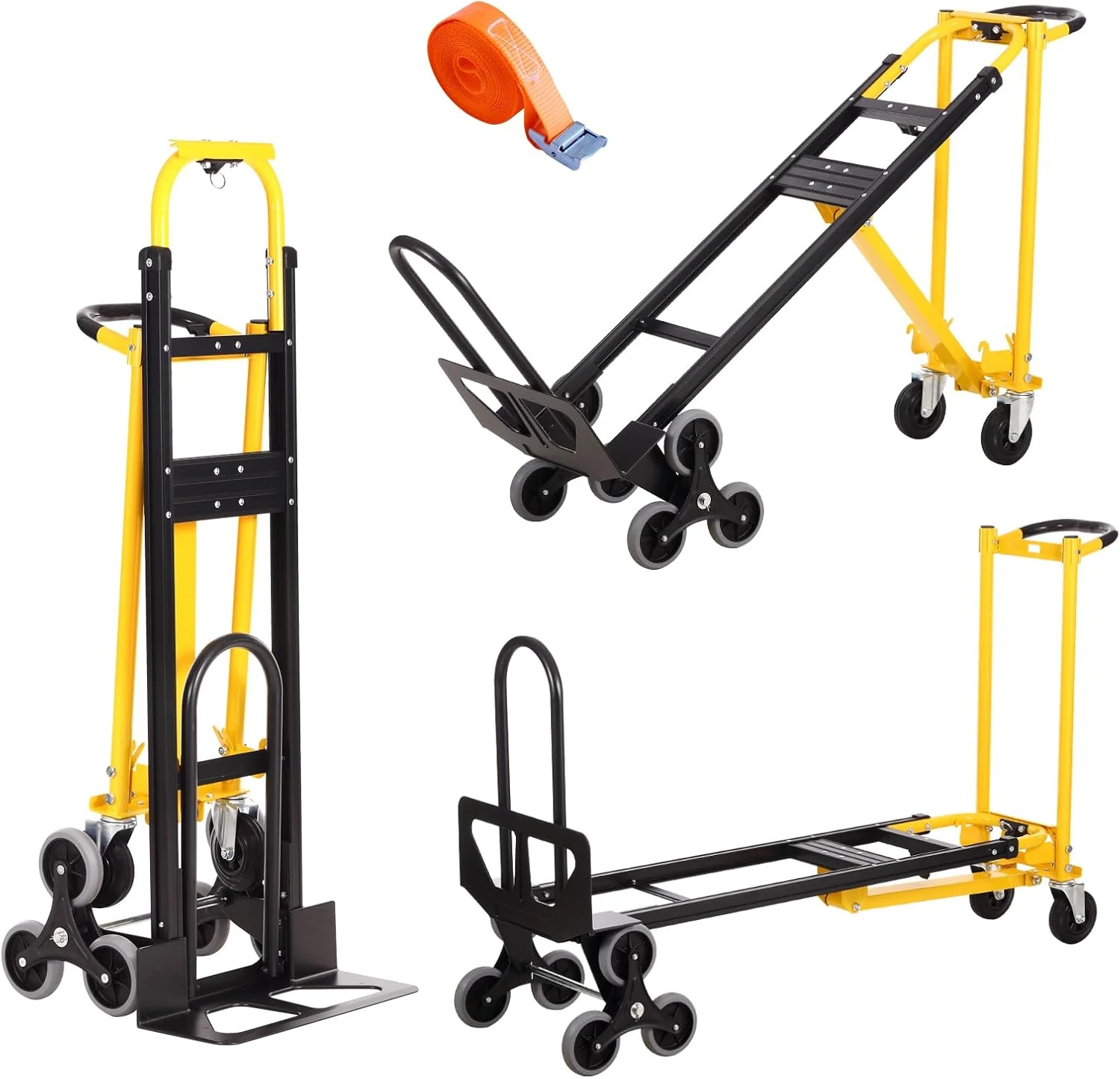 3-in-1 Industrial Convertible Hand Truck Dolly Cart