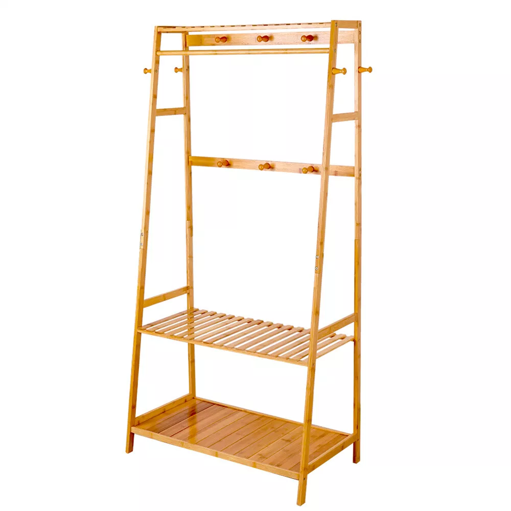 31" Heavy Duty Wardrobe Clothes Rack - Image 3