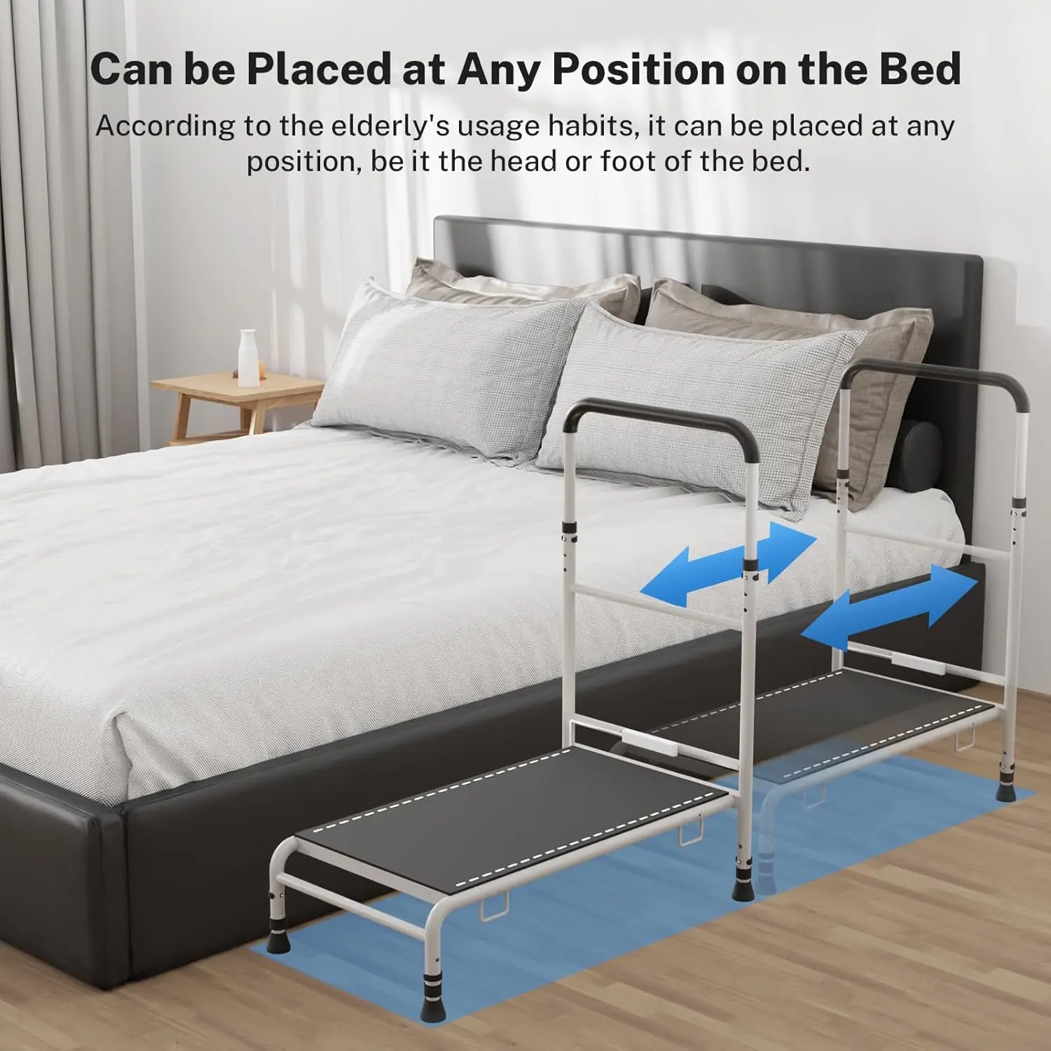 32" Elderly Bedside Step Stool - Image 6