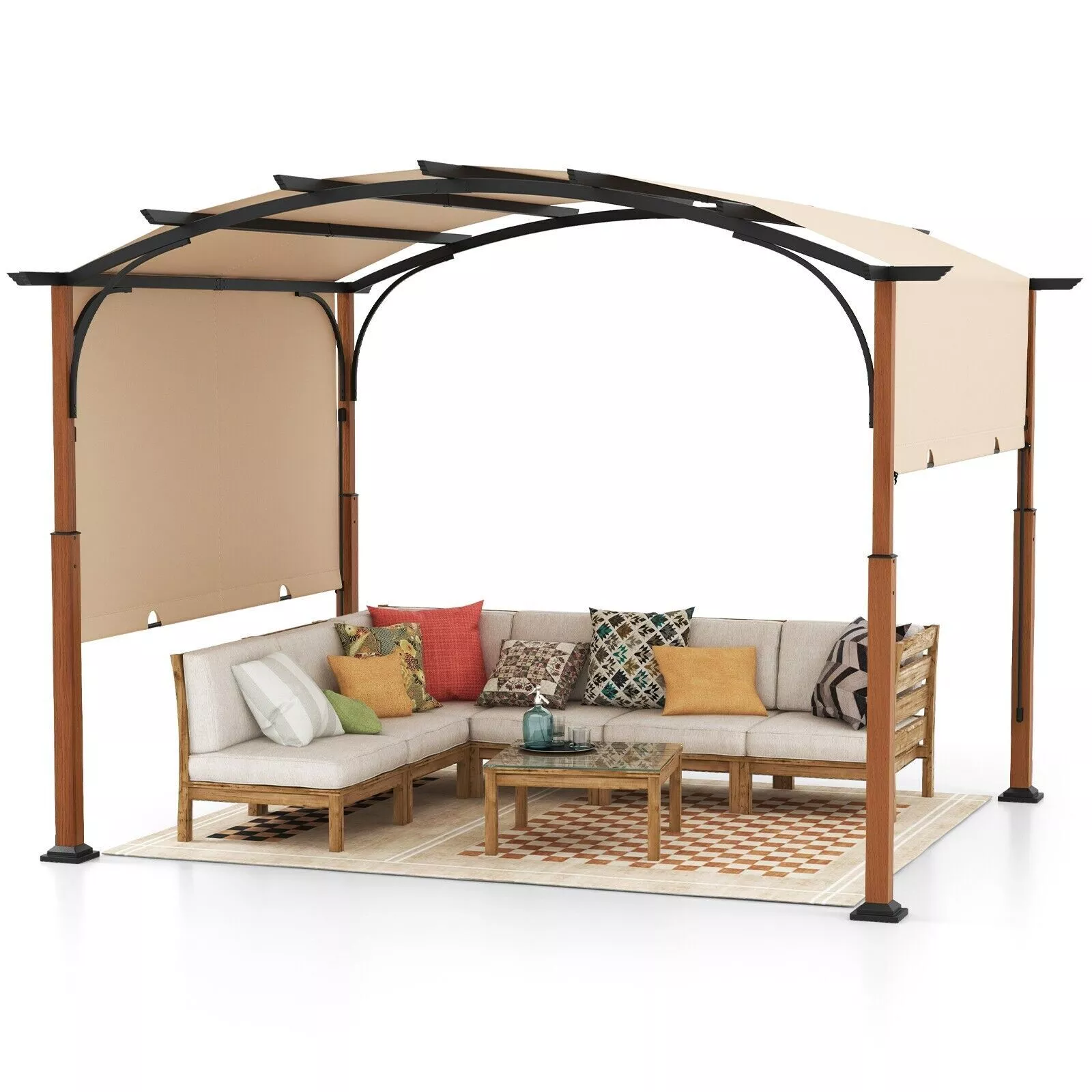 3x3.6 Outdoor Pergola Garden Gazebo - Image 2