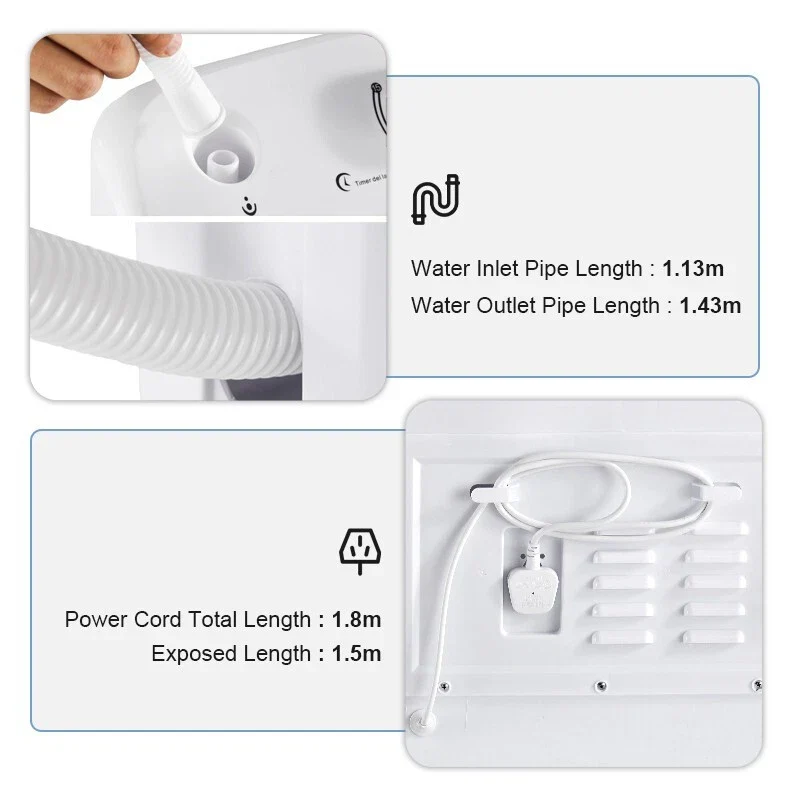4.5KG Portable Washing Machine & Spin Dryer - Image 6