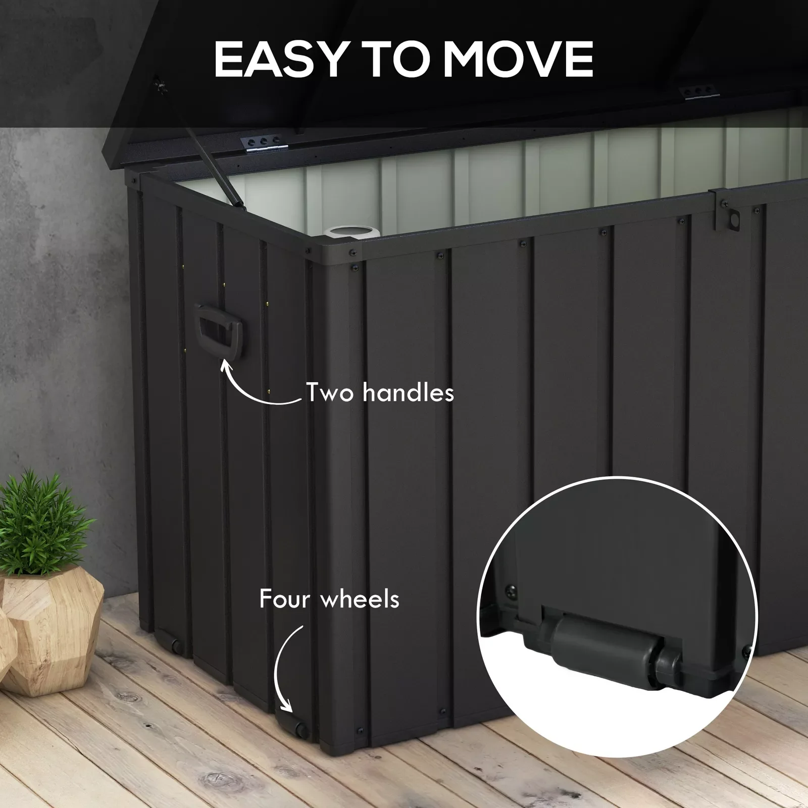 450L Outdoor Waterproof Storage Box - Image 4
