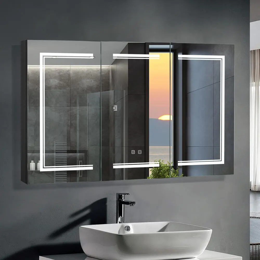 48" Mirror Lighted Medicine Cabinet - Image 6