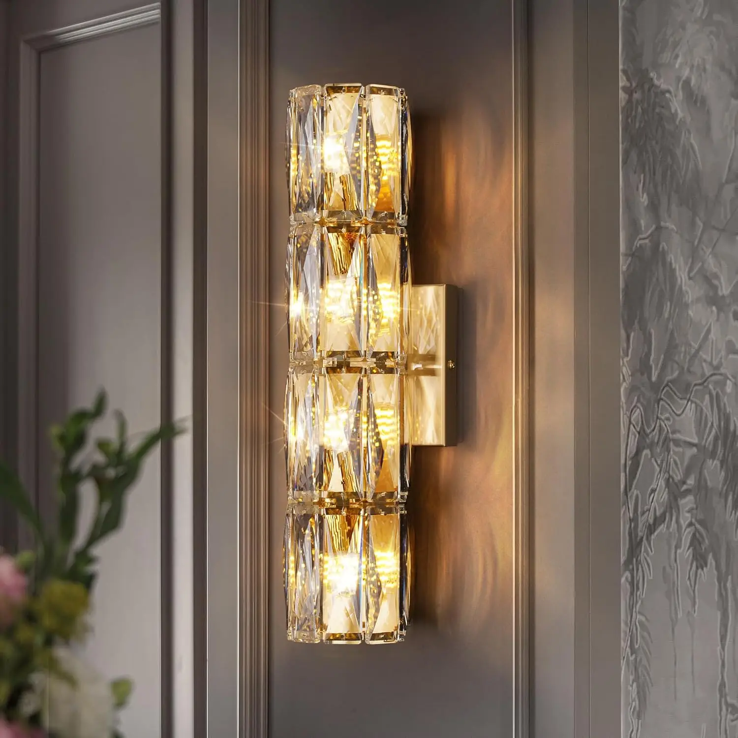 6 Layer Crystal Wall Light - Image 6