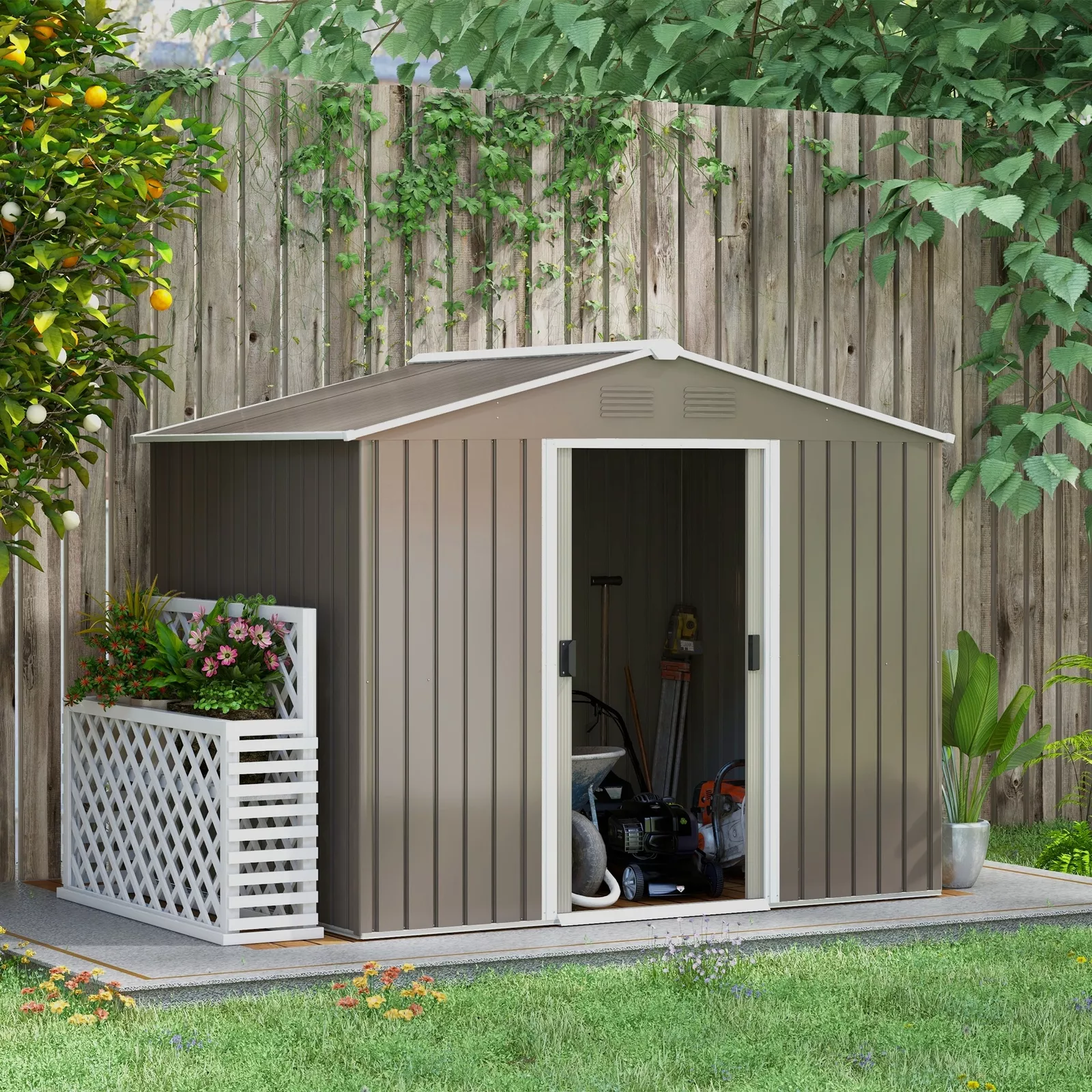 8x4 Outdoor Storage Shed