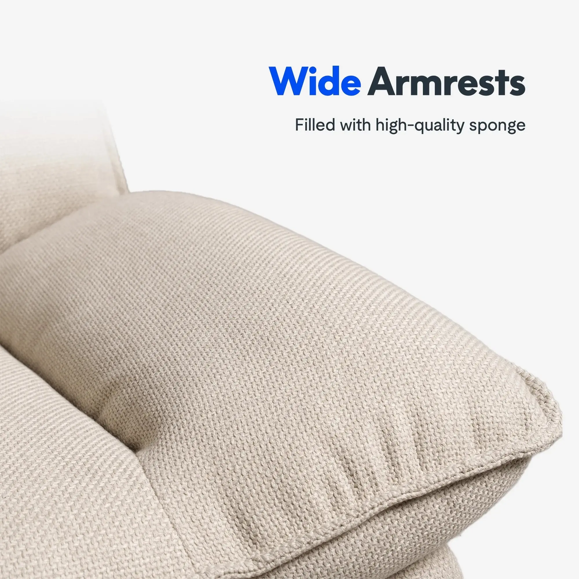 Alice Oversized Wide Swivel Recliner Chair - Image 6