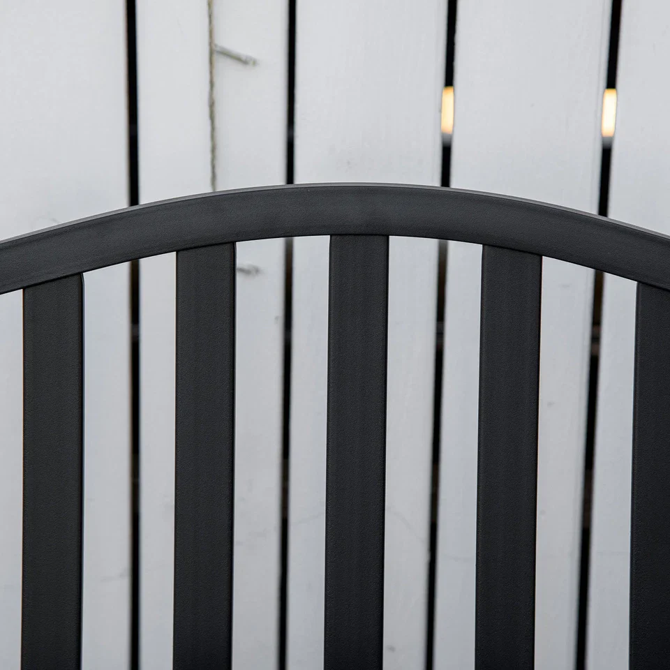 Allan Metal Outdoor Garden Bench - Image 6