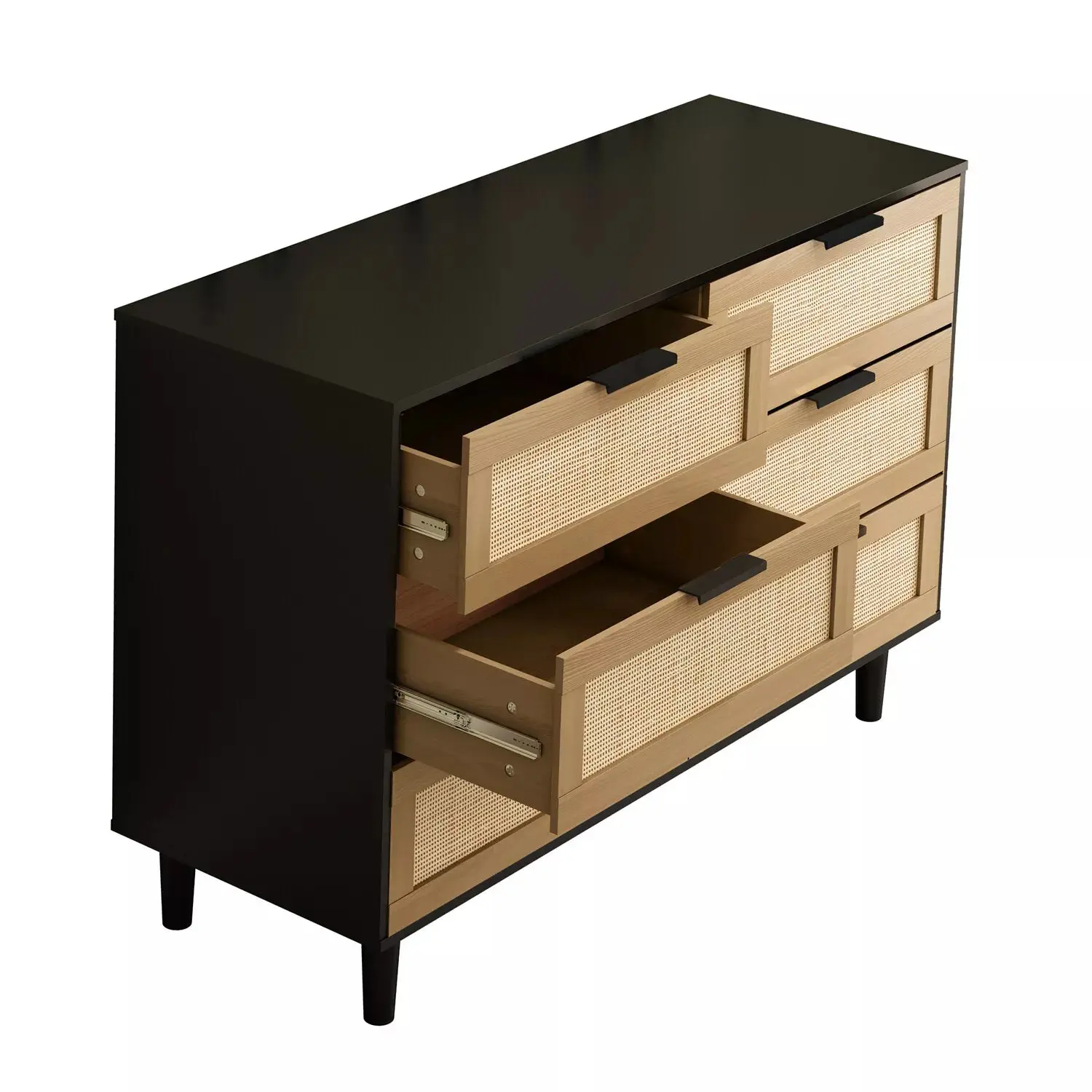 Ayub Rattan 6 Drawer Chest Dresser - Image 4