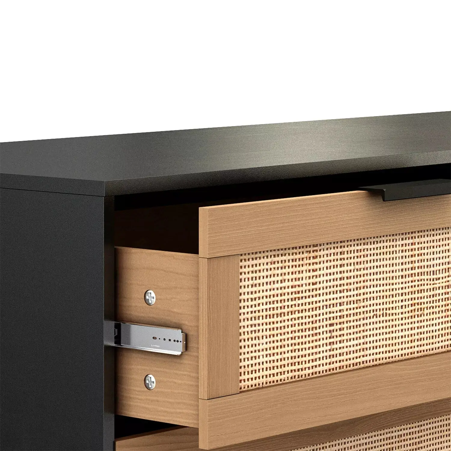 Ayub Rattan 6 Drawer Chest Dresser - Image 5