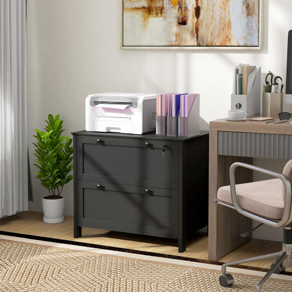 Baird 2 Drawers File Cabinet - Image 8