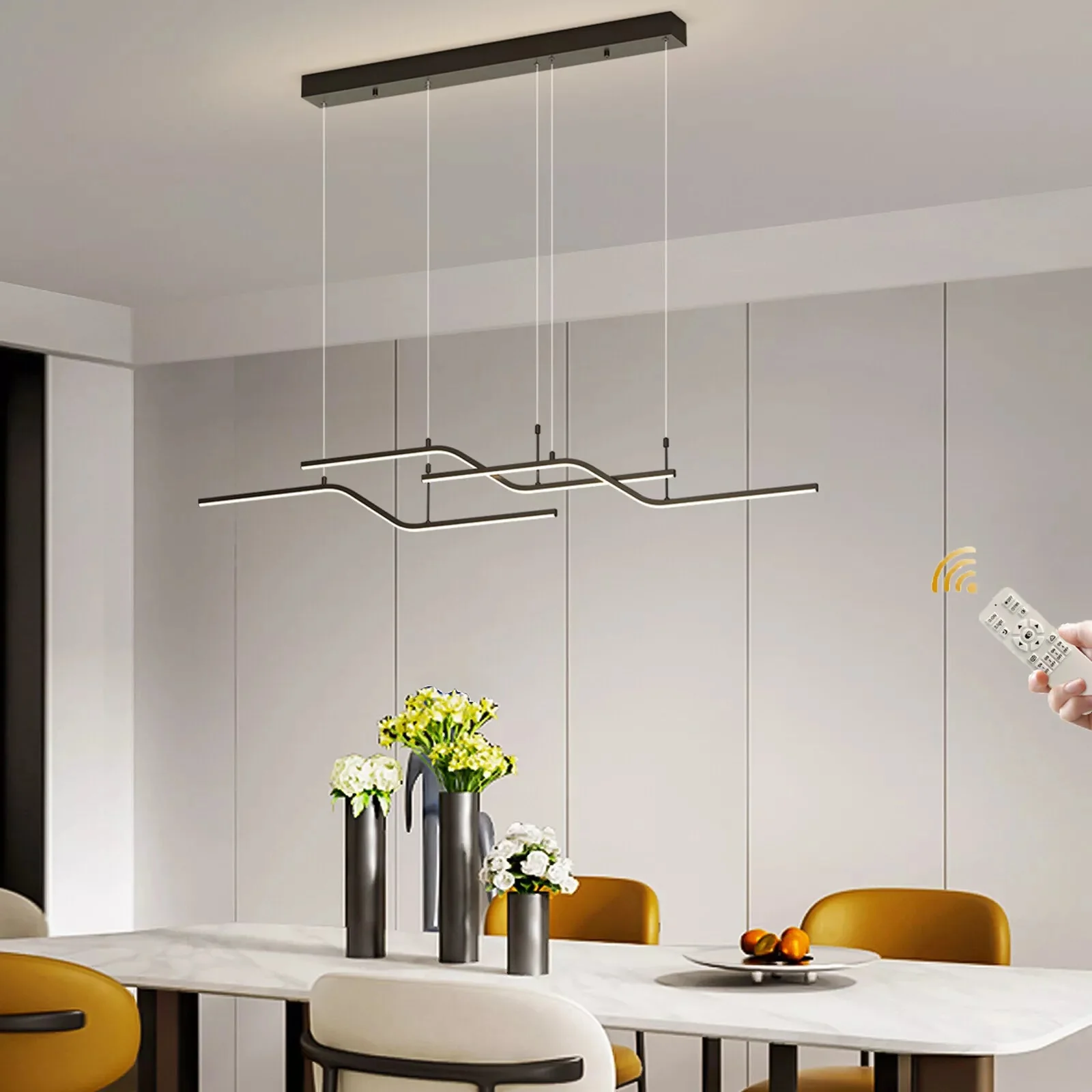 Barry Black Kitchen Pendant Light