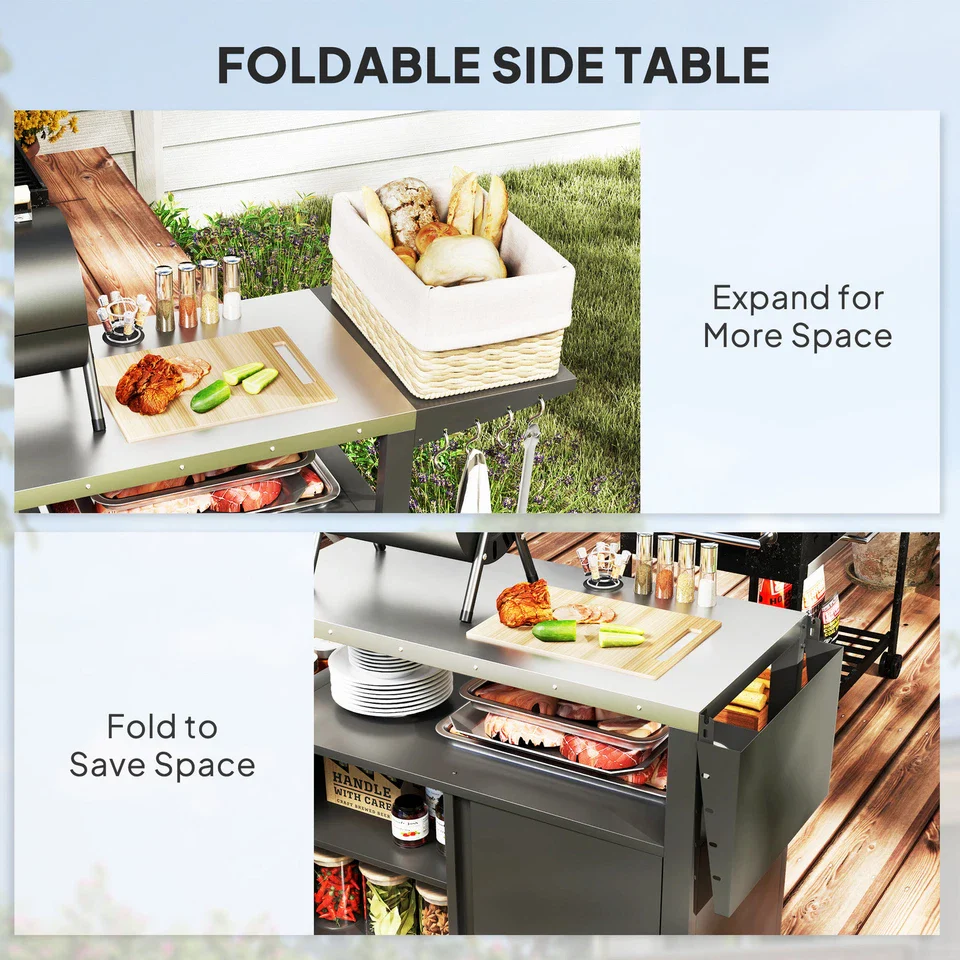 Berg Outdoor Bar Cart - Image 4