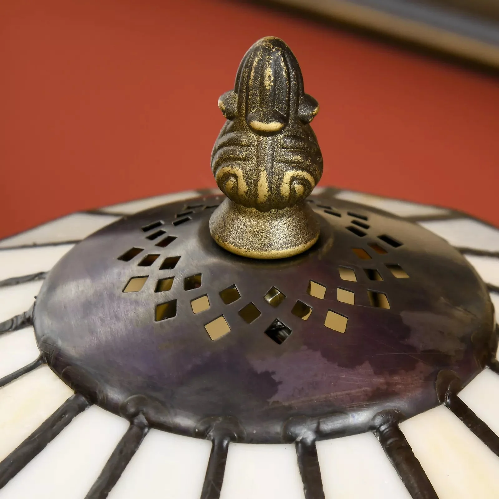 Blue Tiffany Table Lamp - Image 6
