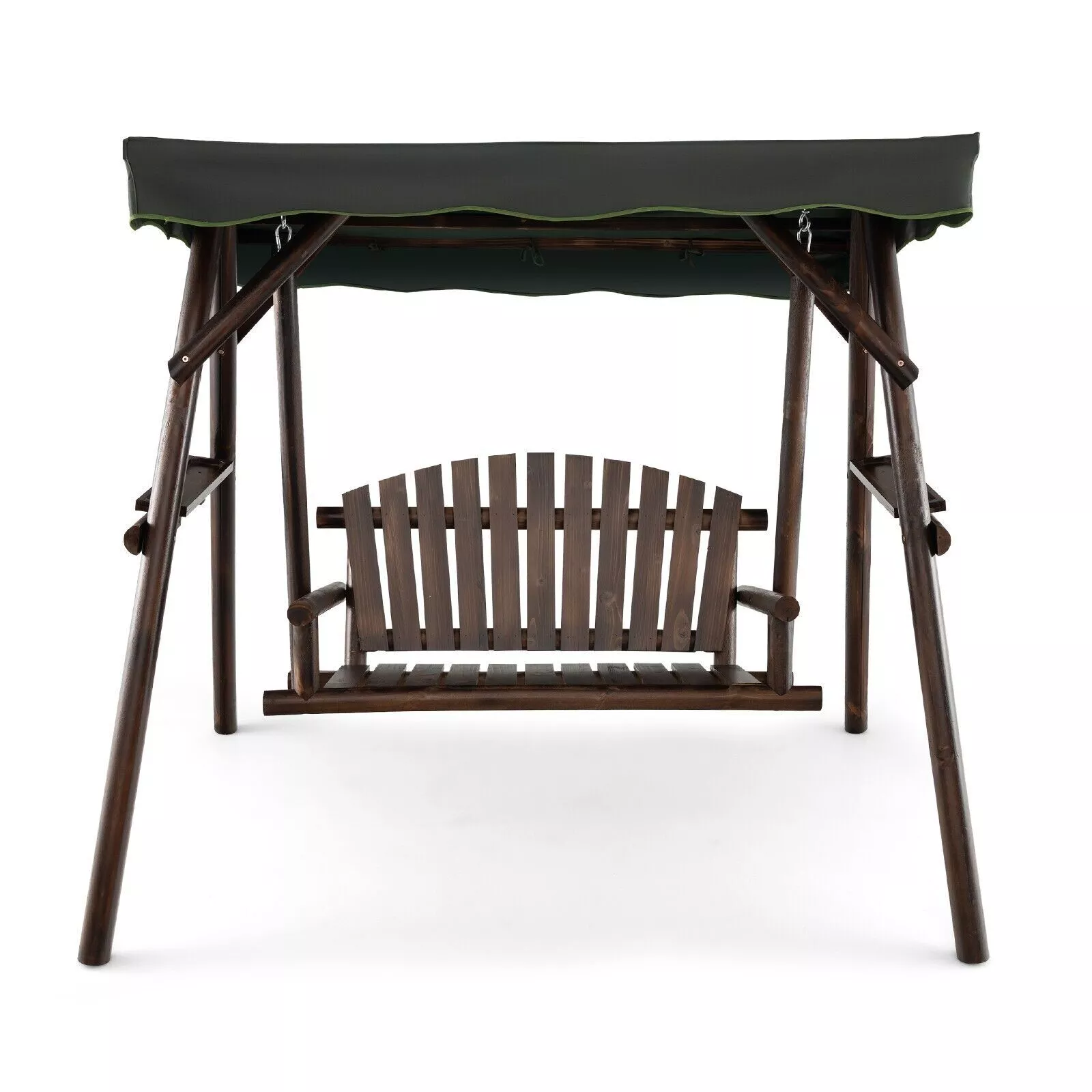 Bolton Outdoor Wooden Darden Swing Chair - Image 3