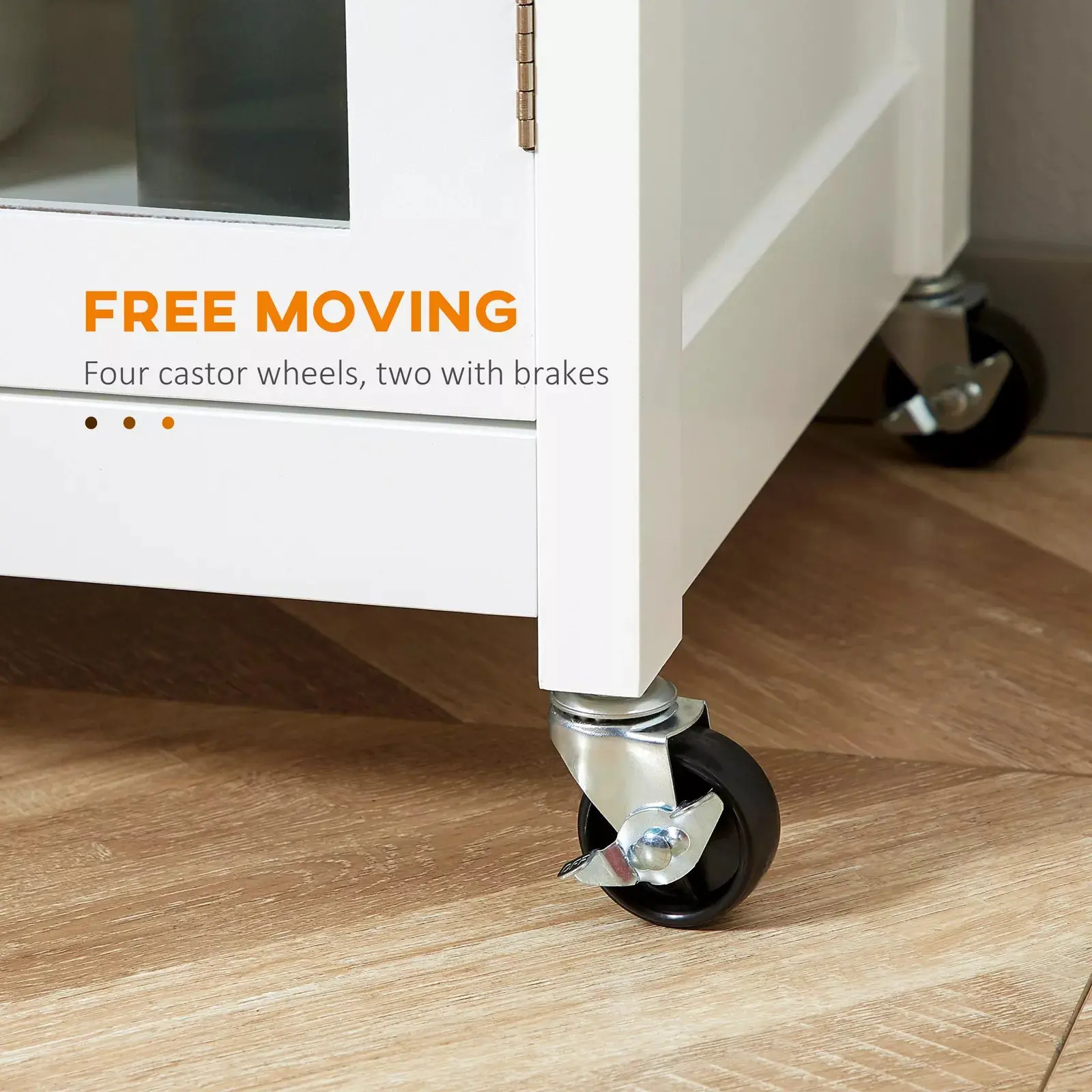 Boyd Small Rolling Kitchen Island - Image 7