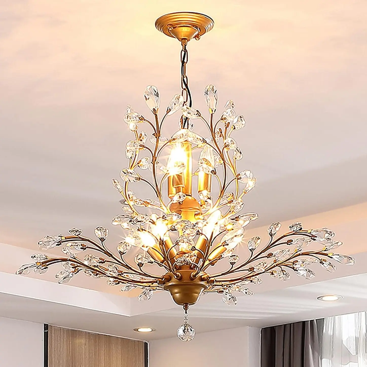 Branches Crystal Dining Room Chandelier