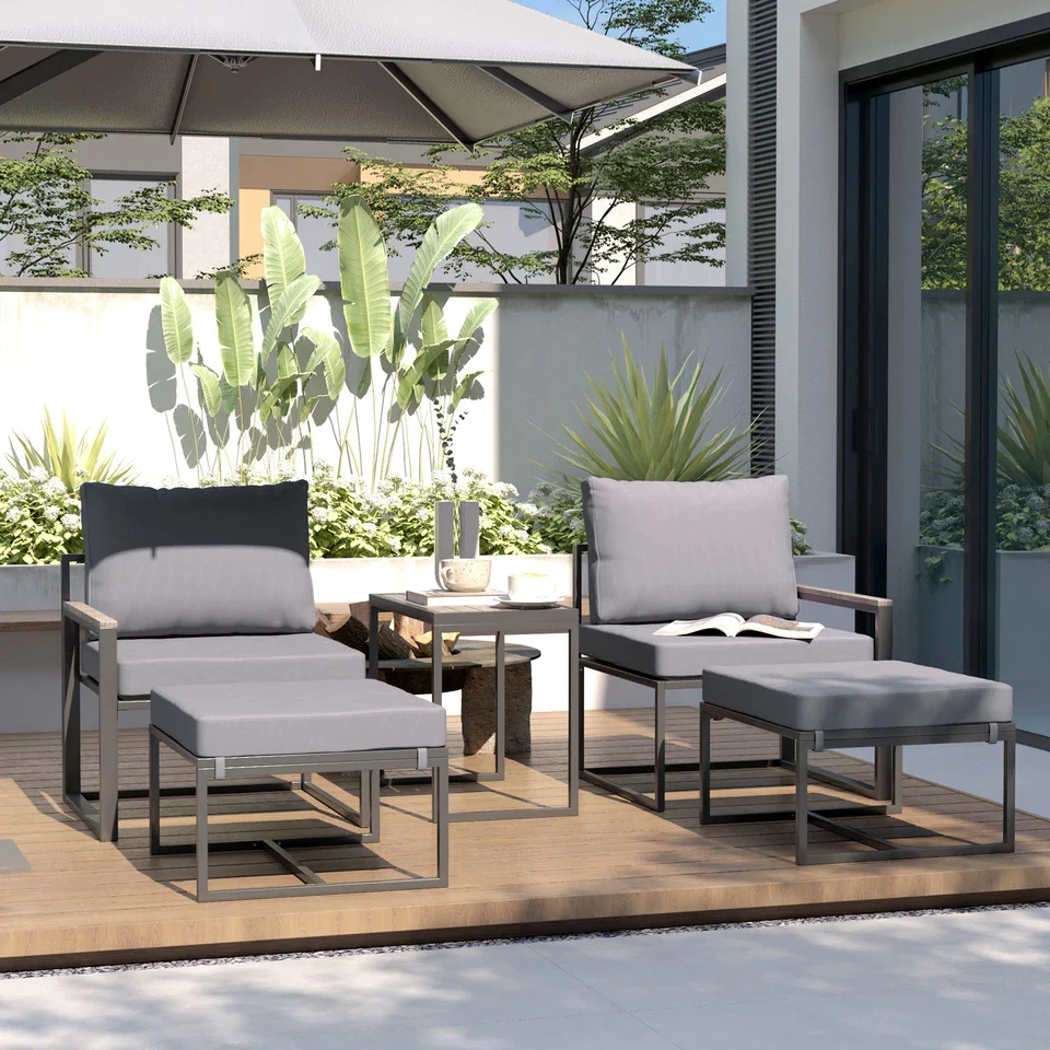 Brett 5 Piece Patio Furniture Set