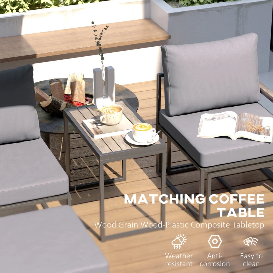 Brett 5 Piece Patio Furniture Set - Image 6