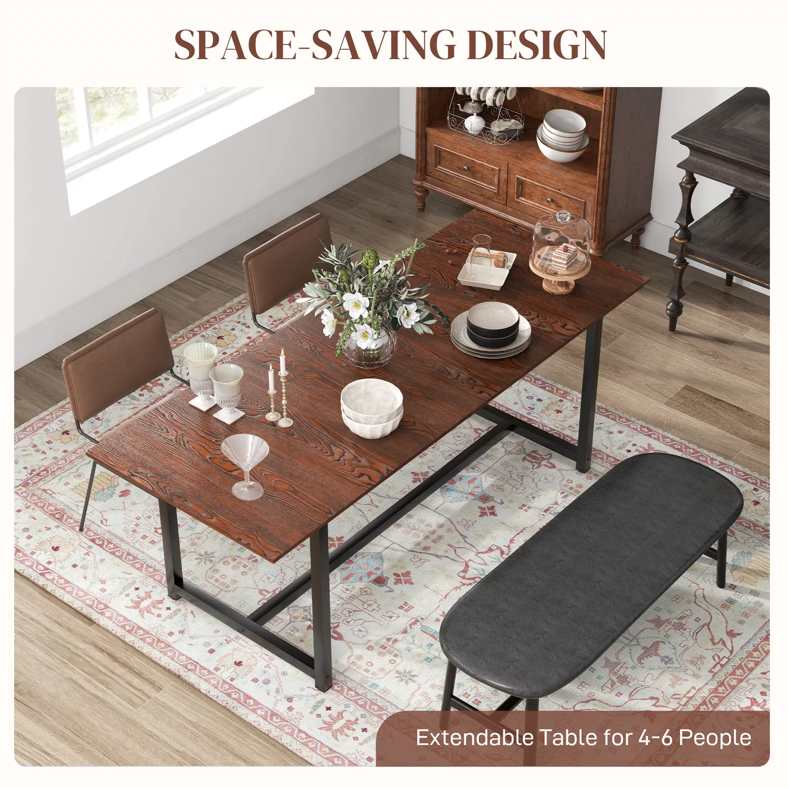 Brett Extendable Dining Table - Image 3