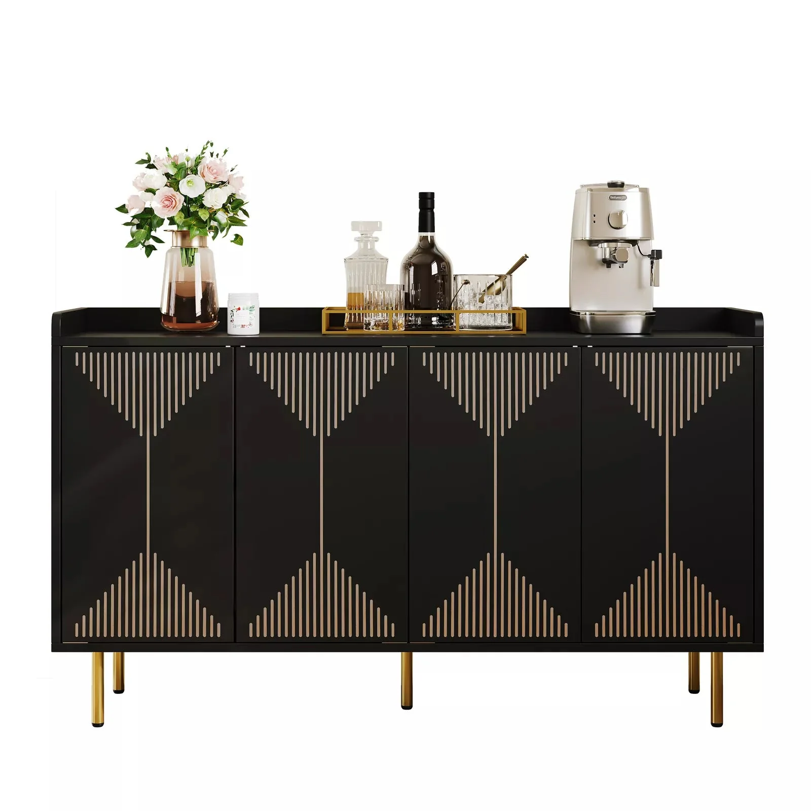 Callan Modern Sideboard Buffet Cabinet - Image 3
