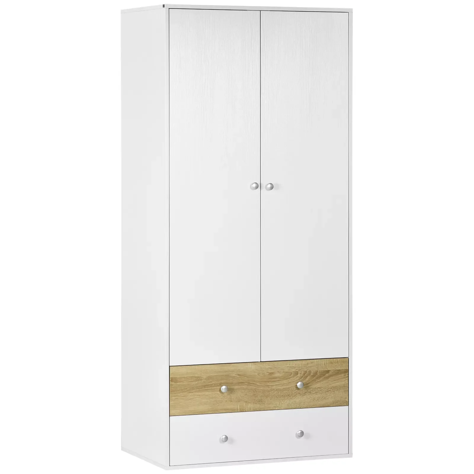 Callum 2 Door Wardrobe With Drawers - Image 2