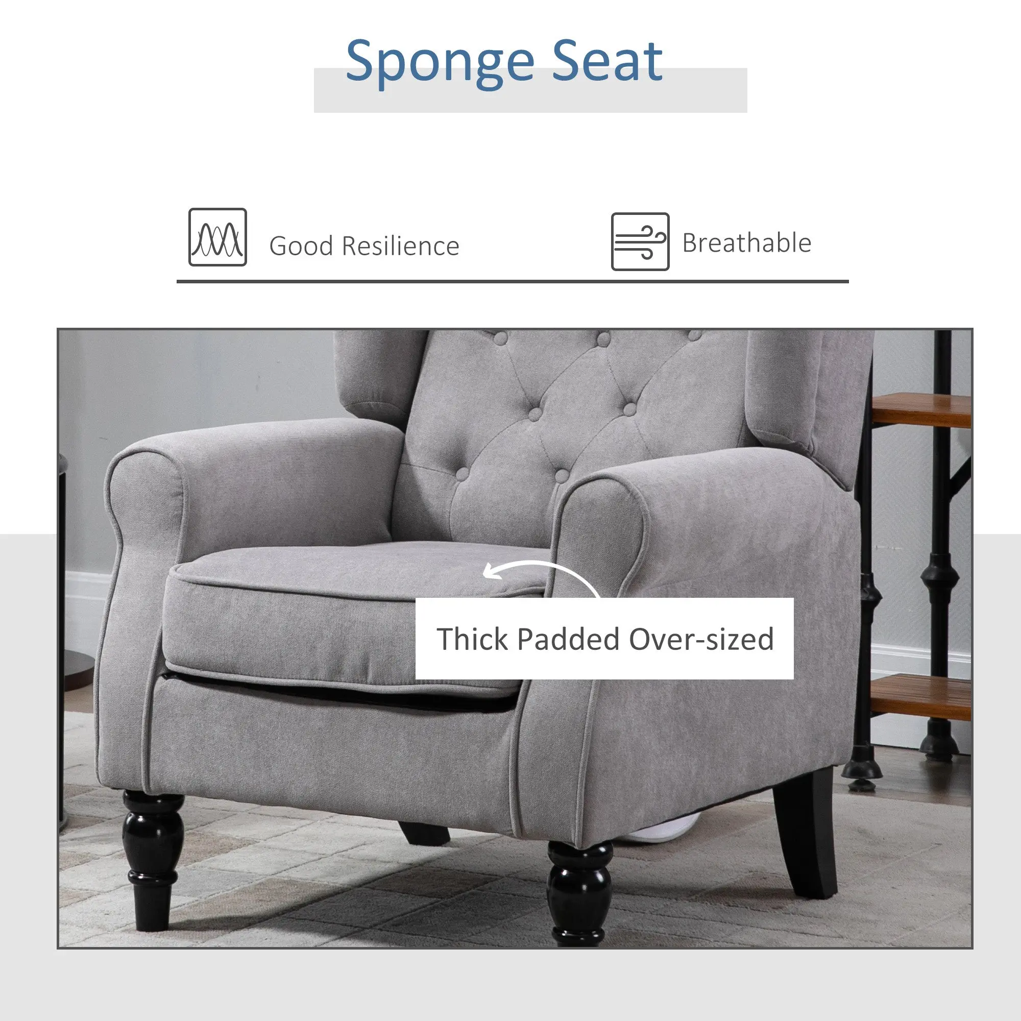 Carl Accent Armchair - Image 7
