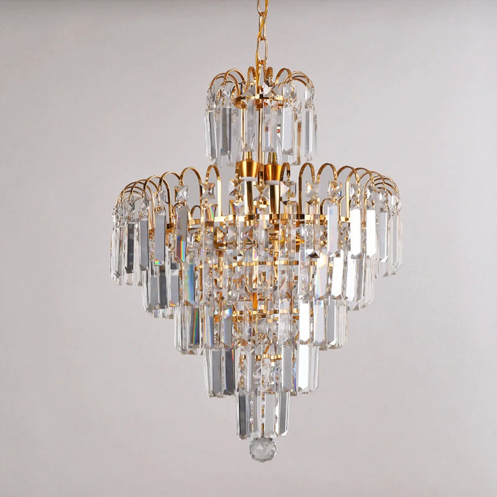 Cone Luxury Crystal Dining Room Chandelier - Image 5