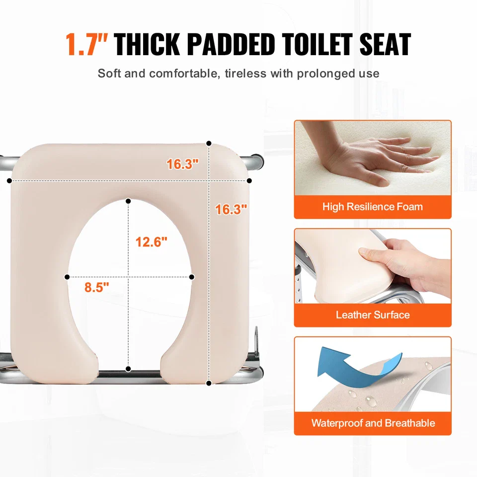 Crane Adult's Bedside Commode Chair - Image 6