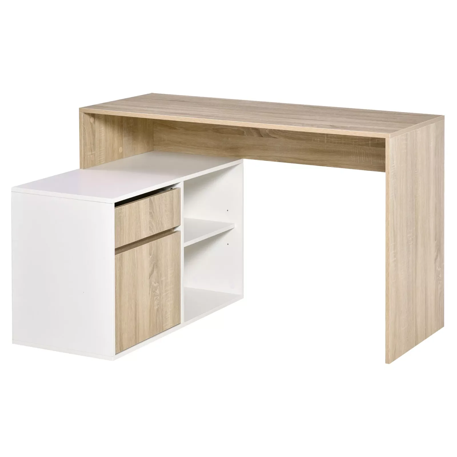Dillan Corner L Shaped Computer Desk With Storage - Image 2