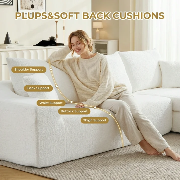 Ebello 108" L-Shaped Sectional Sofa - Image 5