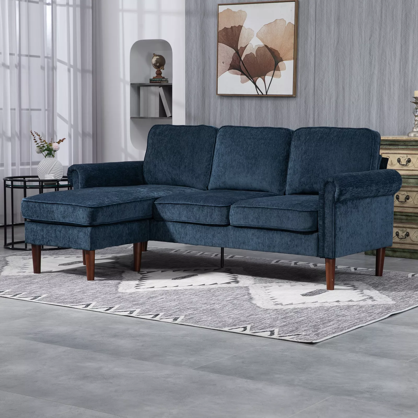 Esme L Shape Sectional Modular Sofa