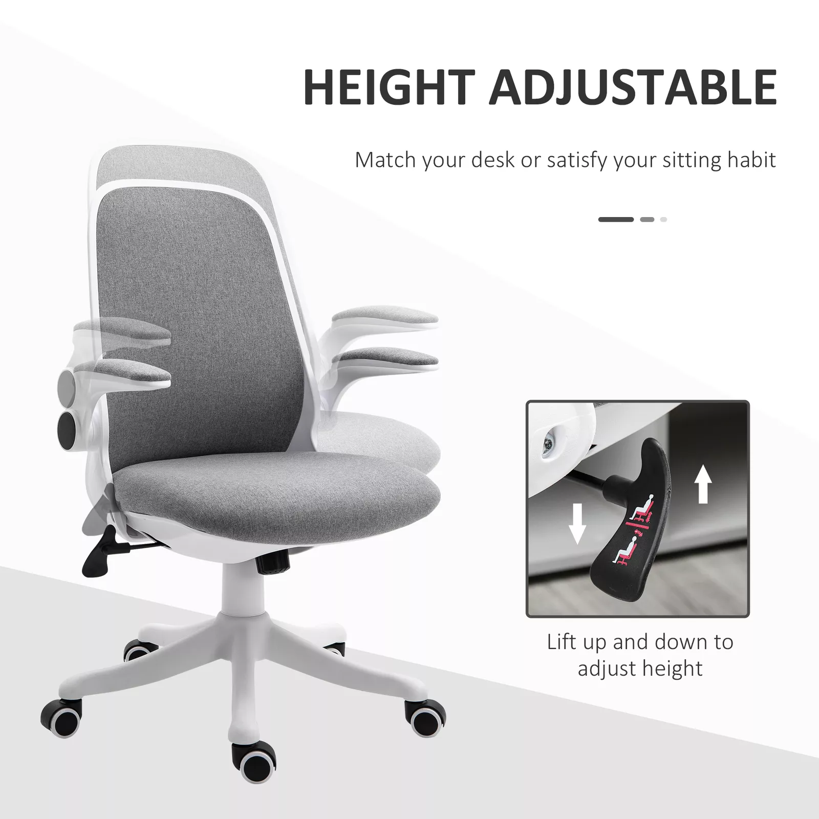 Faith Office Ergonomic Desk Chair - Image 3