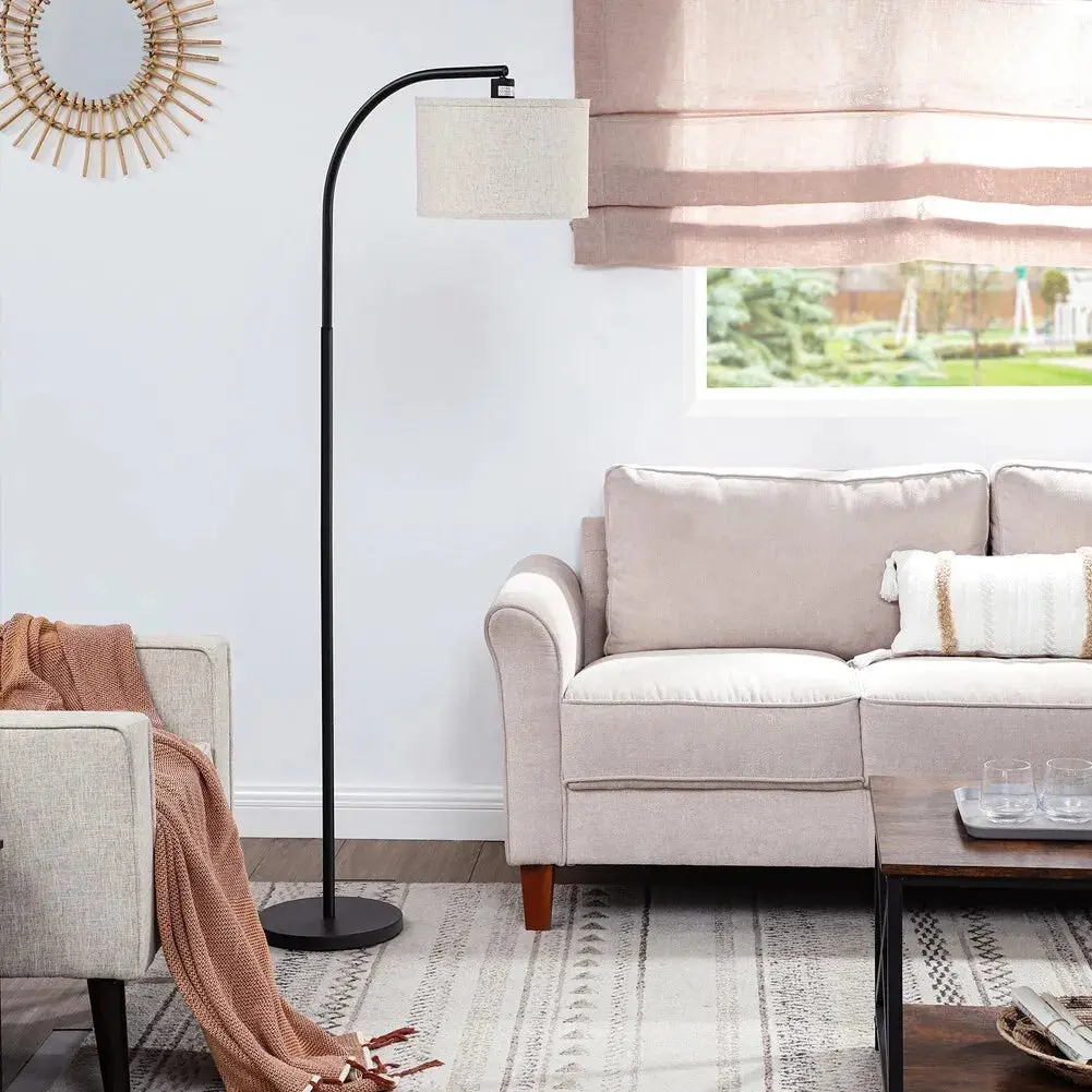 Farmhouse Arc Living Room Floor Lamp - Image 8