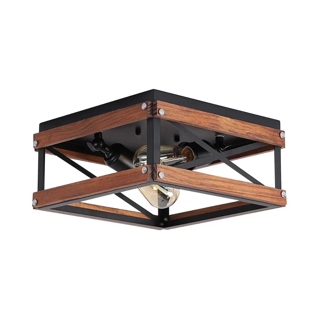 Farmhouse Flush Mount Ceiling Light - Image 2
