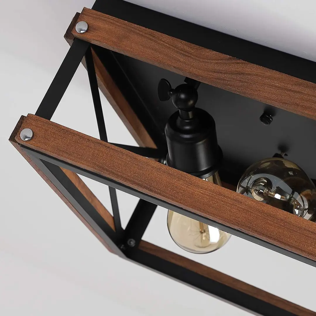 Farmhouse Flush Mount Ceiling Light - Image 4