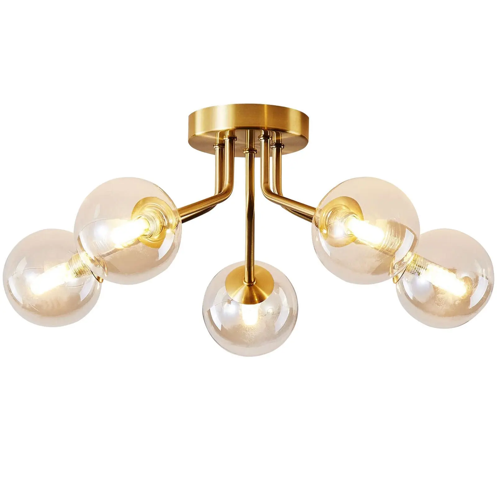 Glass Ball Bubble Dining Room Chandelier - Image 2