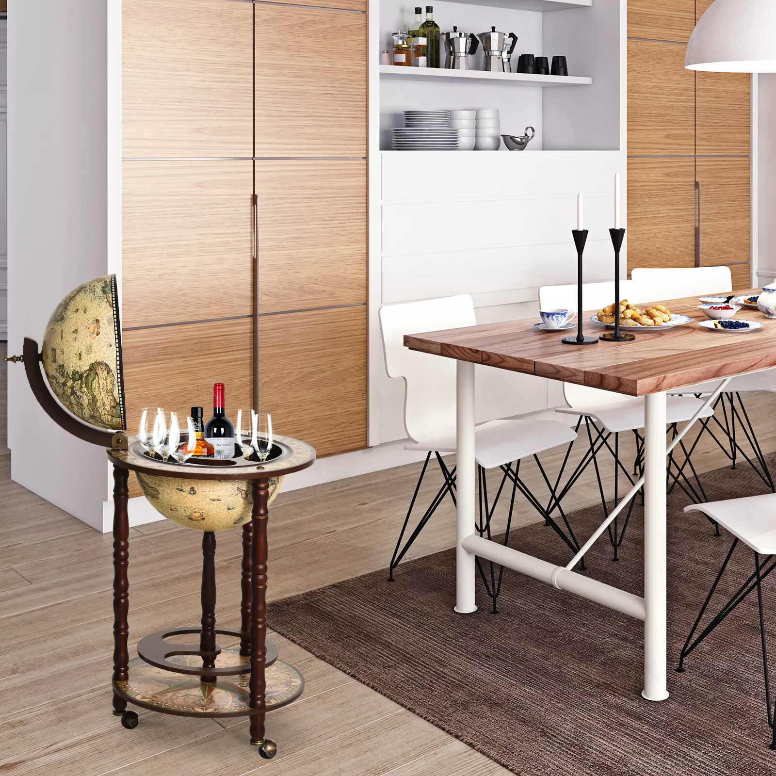 Gomez Globe Drinks Cabinet