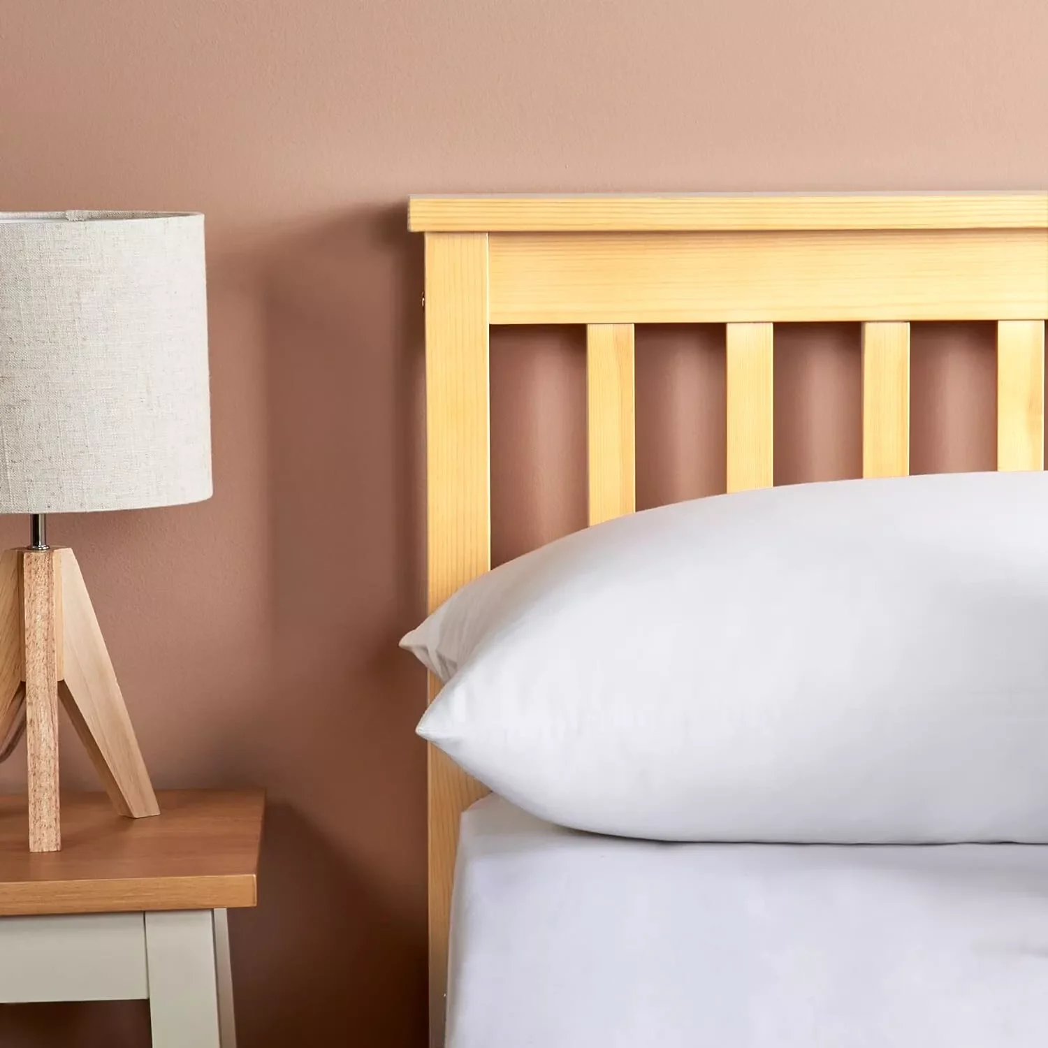 Hamza Solid Wood Bed Frame - Image 3