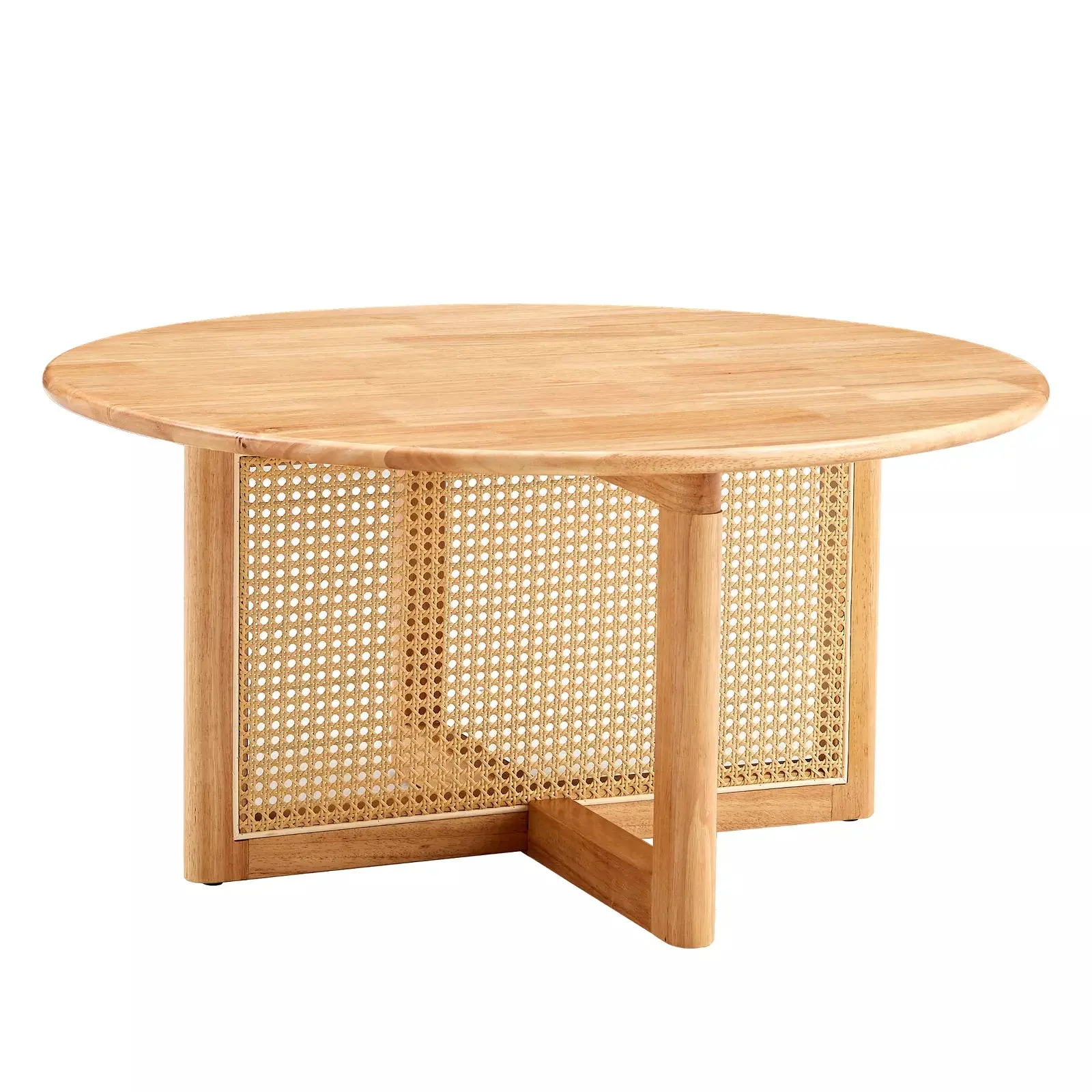 Hanna Rattan Round Coffee Table - Image 3