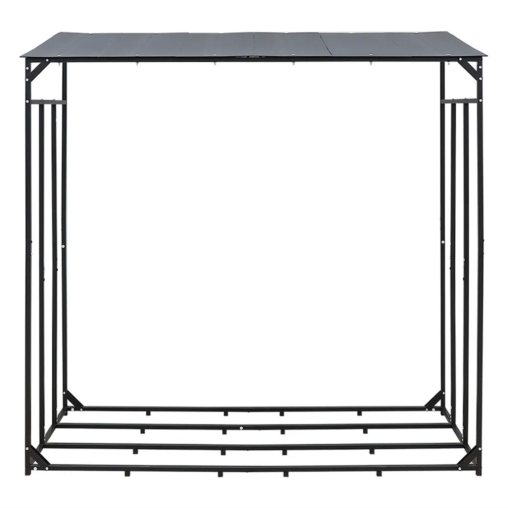Heavy Duty Outdoor Log Storage Rack - Image 3