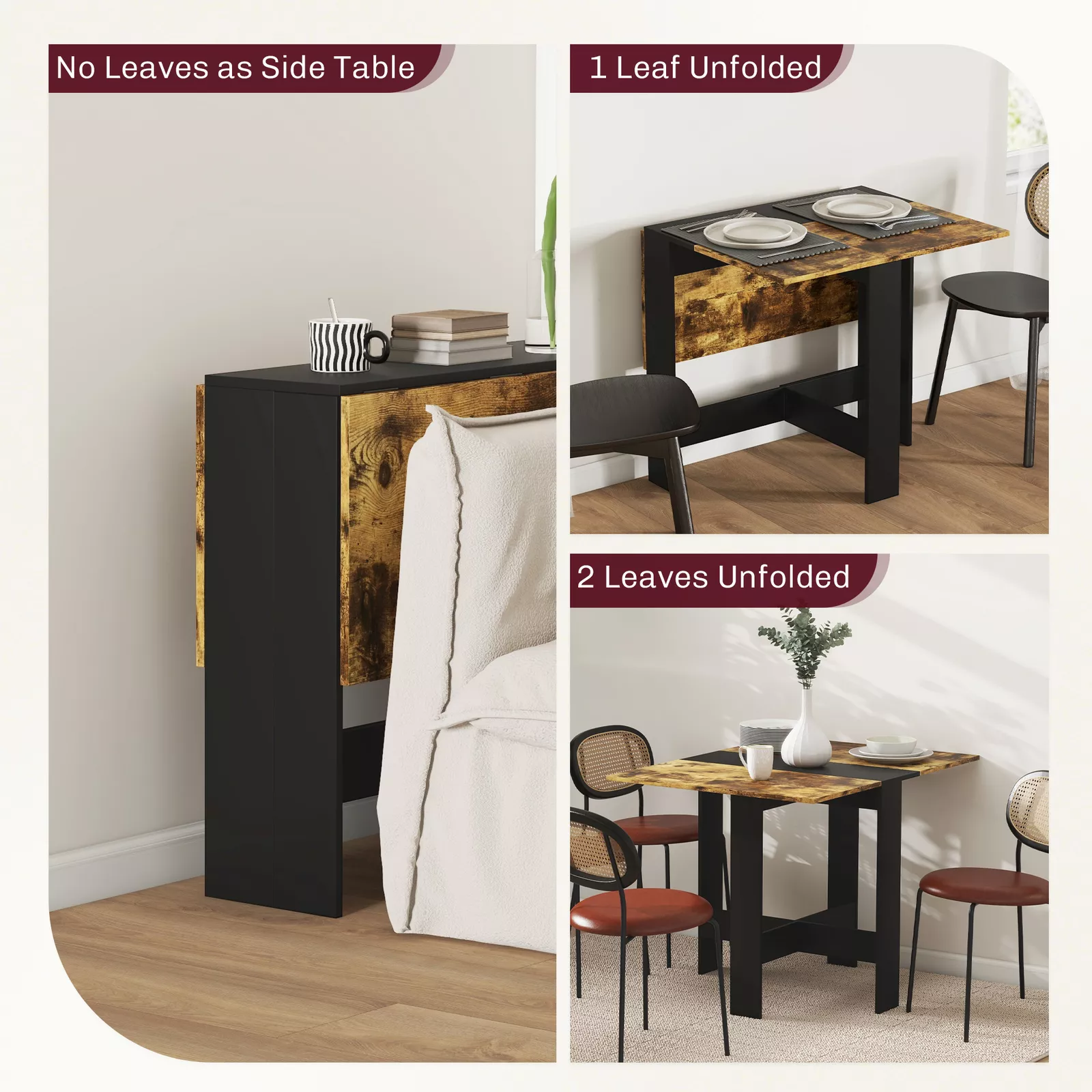 Holt Folding Dining Table - Image 4