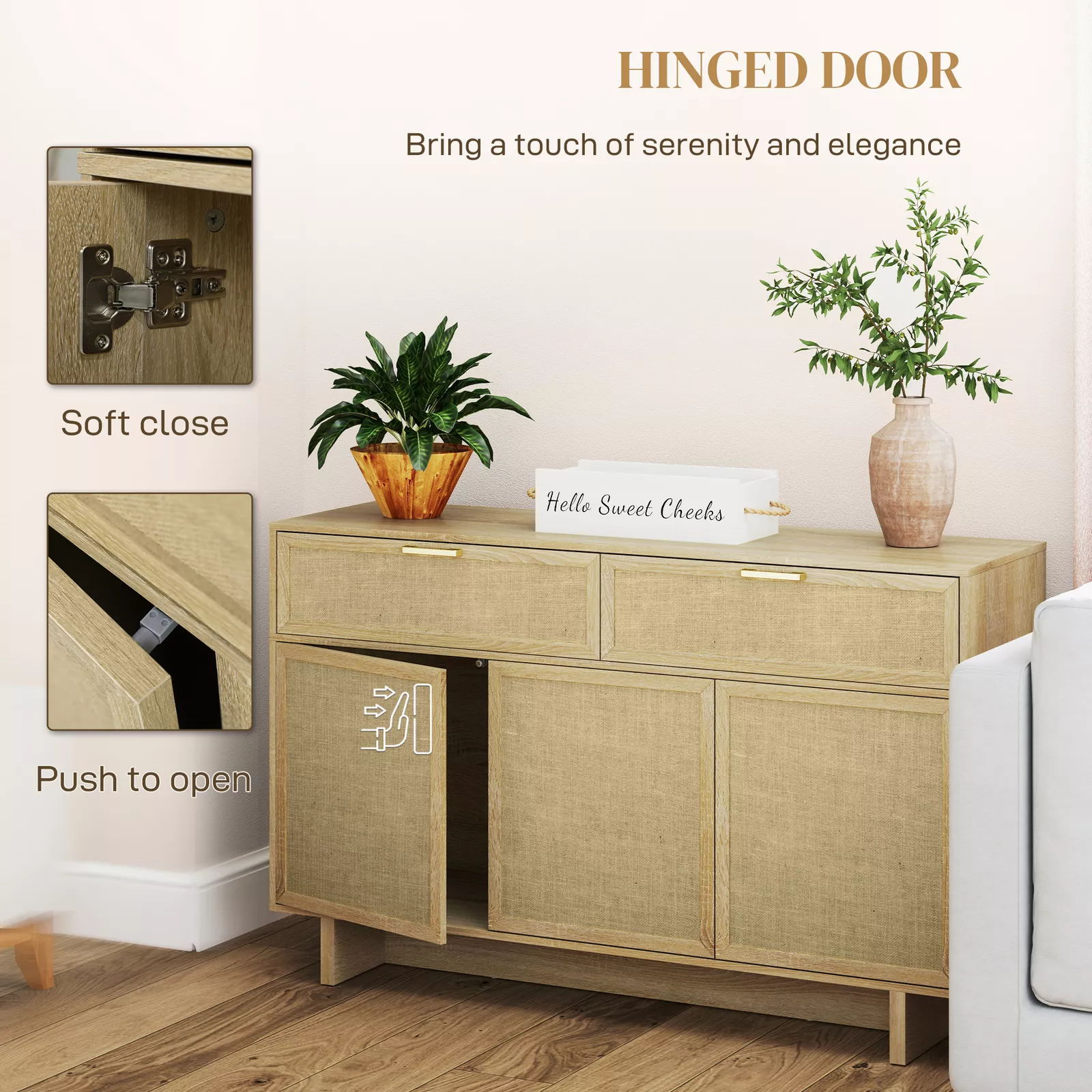 Hoover Sideboard Buffet Cabinet - Image 5